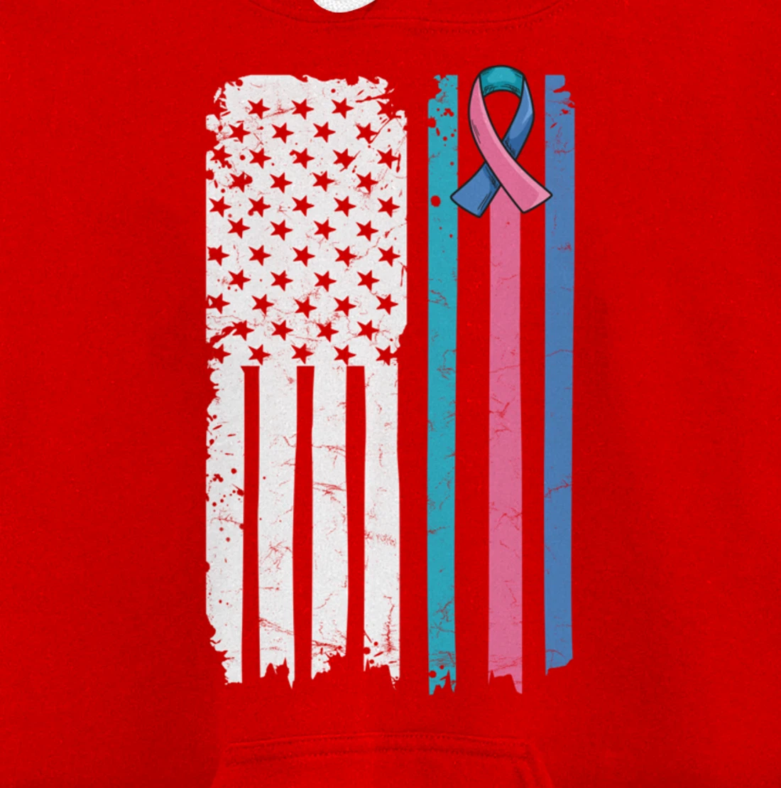 Thyroid Cancer Awareness Quote for a Thyroid Cancer Warrior Pullover Hoodie