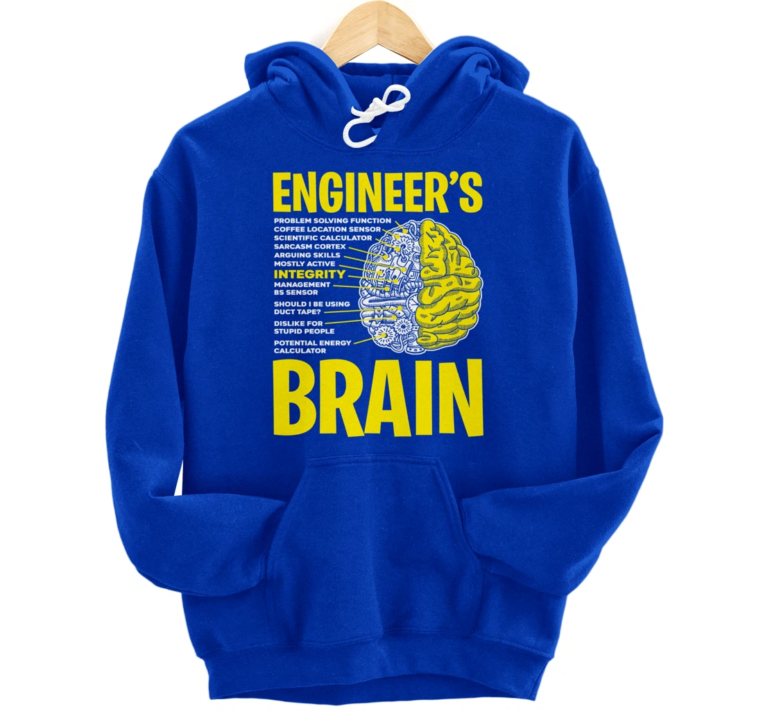 Engineer's Brain - Enegineering Process Pullover Hoodie