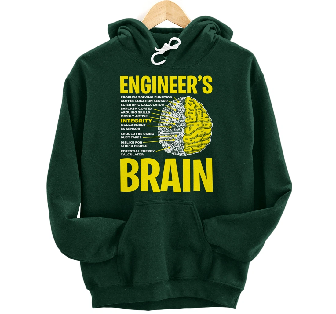 Engineer's Brain - Enegineering Process Pullover Hoodie