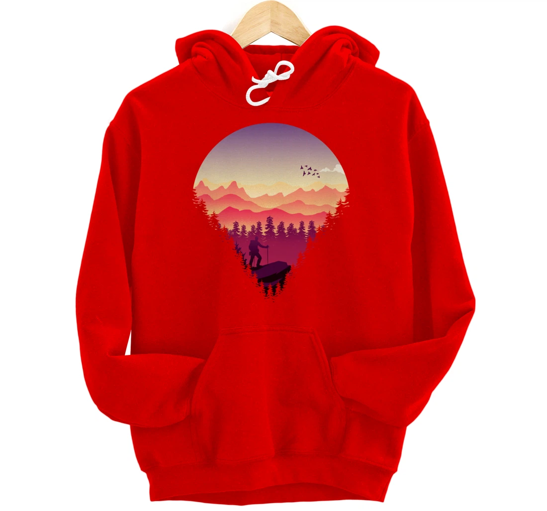 Nature Walks and Hiking Pullover Hoodie