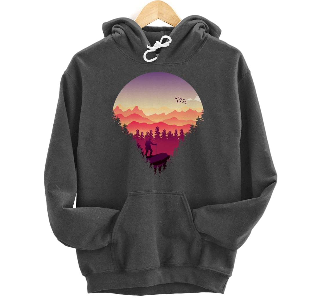 Nature Walks and Hiking Pullover Hoodie