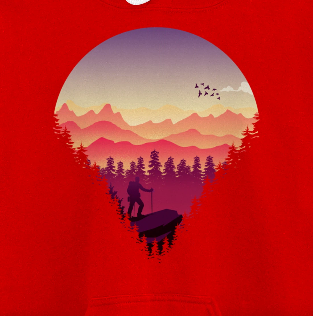 Nature Walks and Hiking Pullover Hoodie