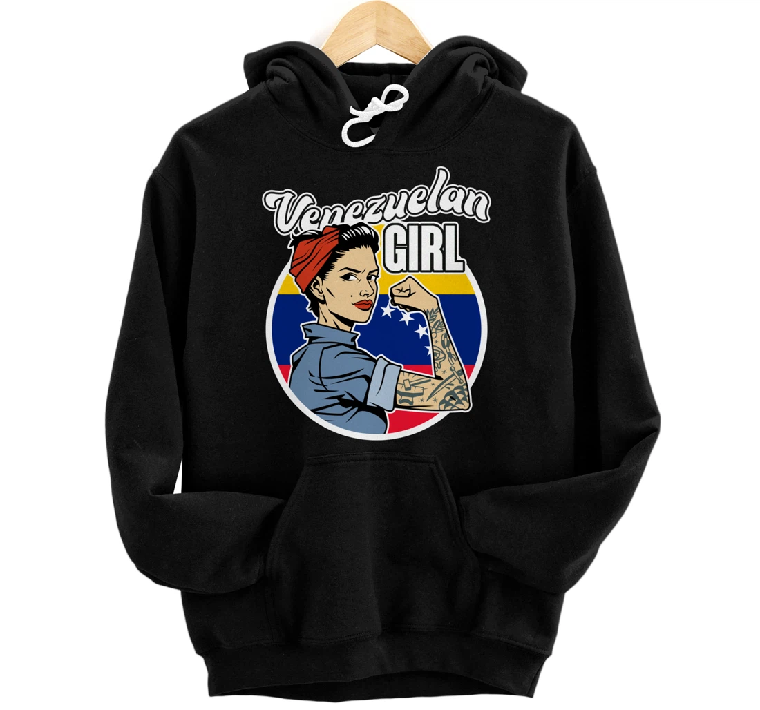 Arepas Latin America Venezuelan Women Girls Gift Venezuela Pullover Hoodie