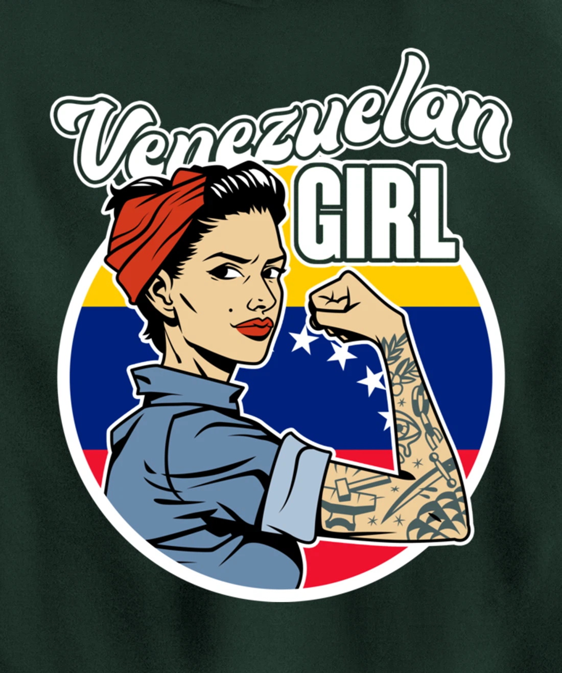 Arepas Latin America Venezuelan Women Girls Gift Venezuela Pullover Hoodie