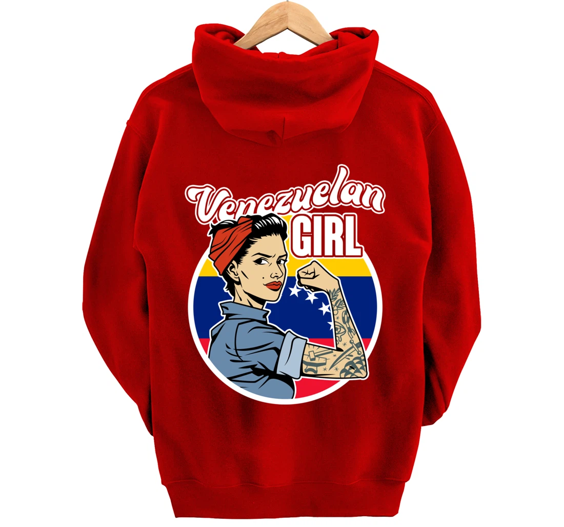 Arepas Latin America Venezuelan Women Girls Gift Venezuela Pullover Hoodie