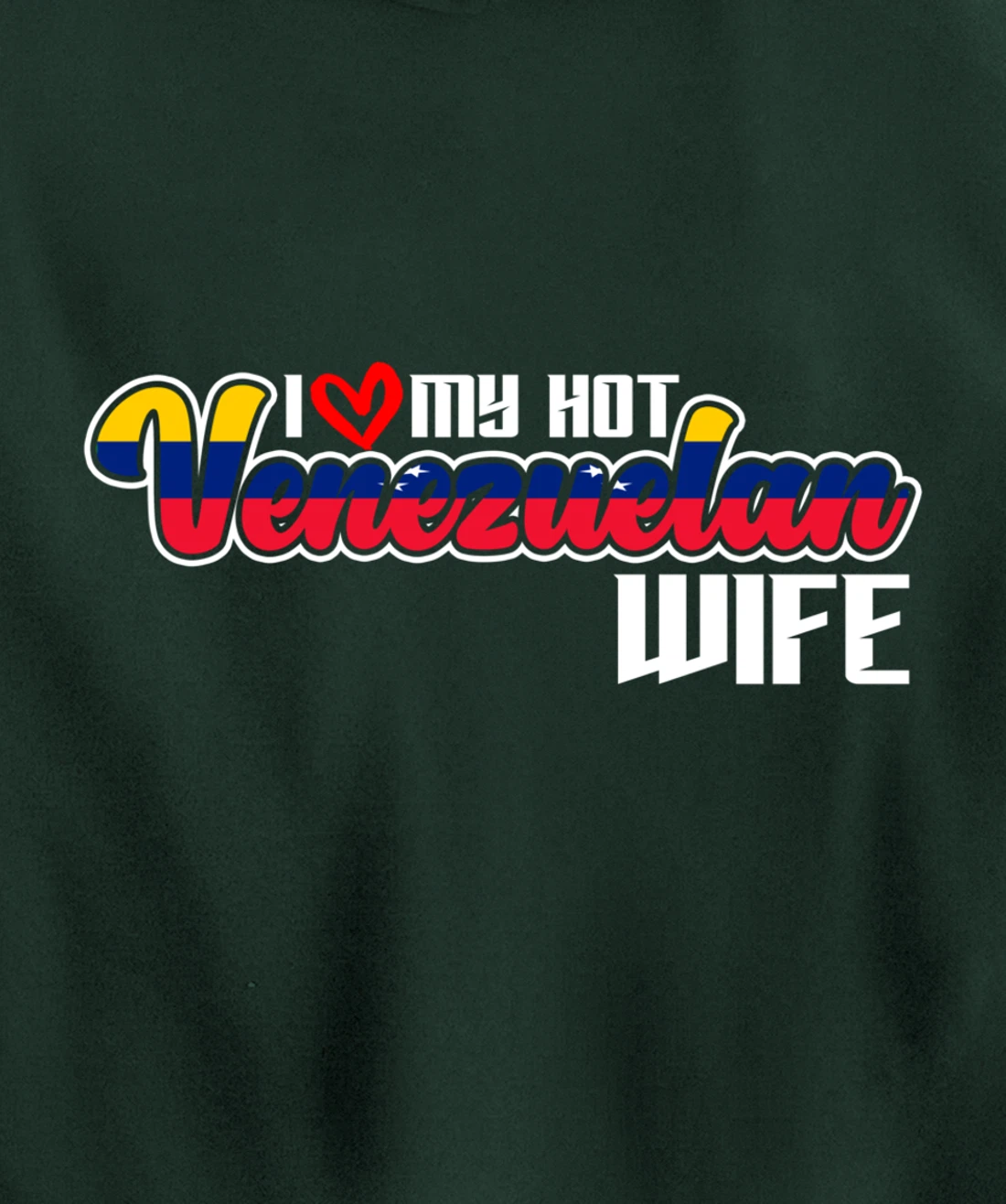 South America Latina Wife Gift Venezuelan Women Venezuela Pullover Hoodie