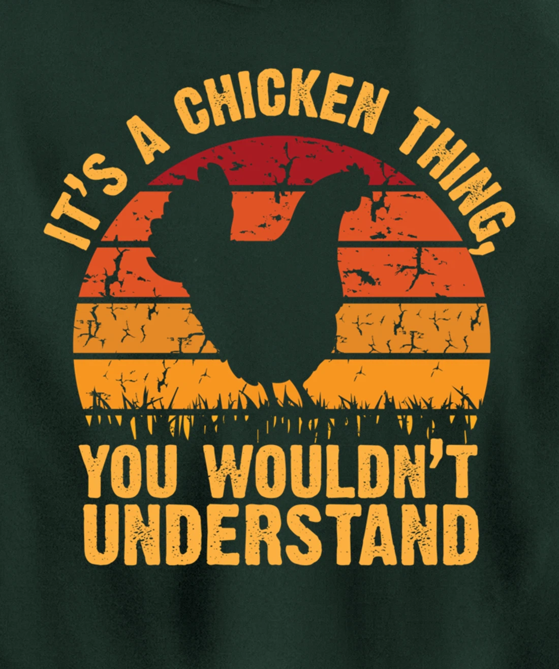 It's a Chicken thing You Wouldn't Understand Pullover Hoodie