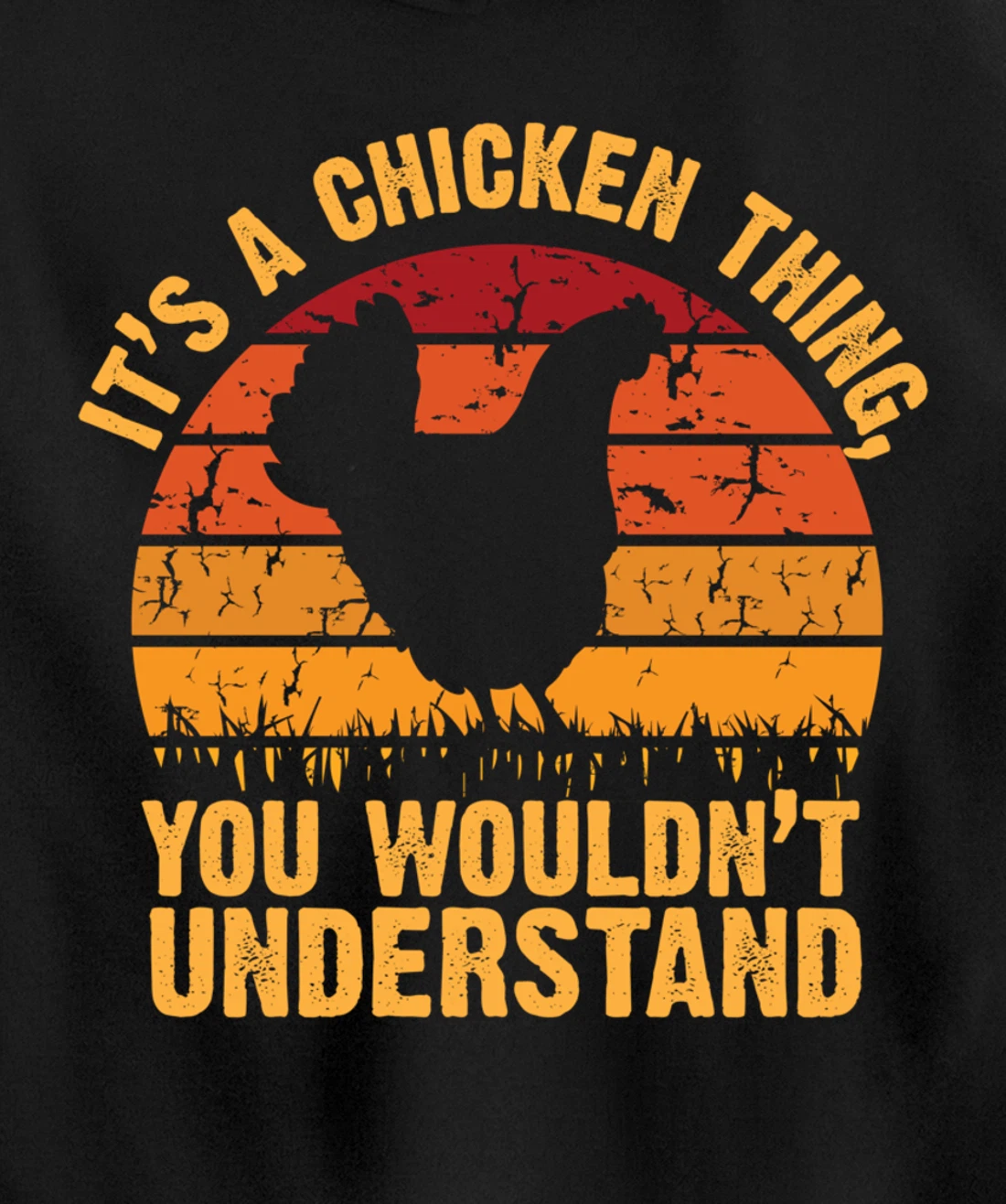 It's a Chicken thing You Wouldn't Understand Pullover Hoodie