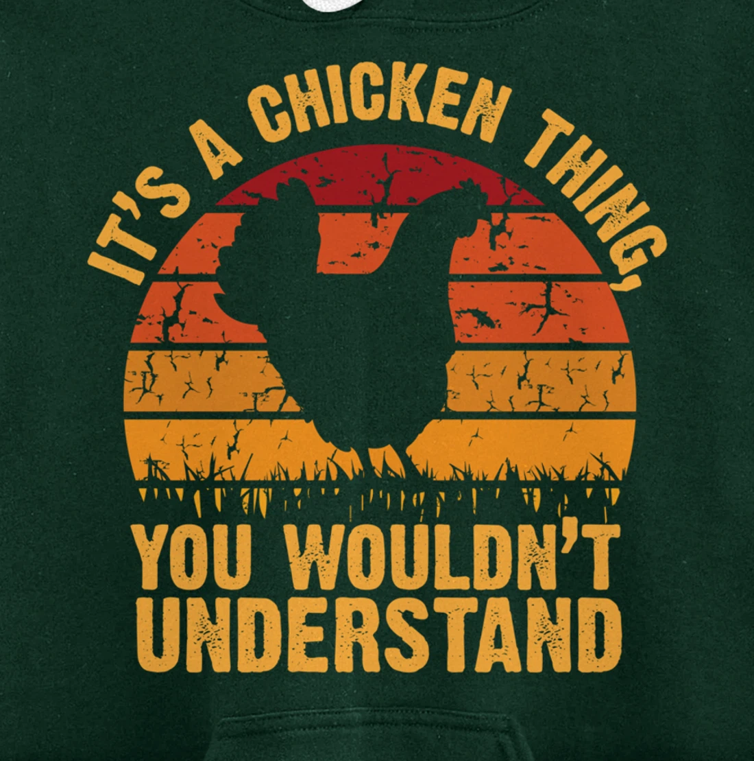 It's a Chicken thing You Wouldn't Understand Pullover Hoodie