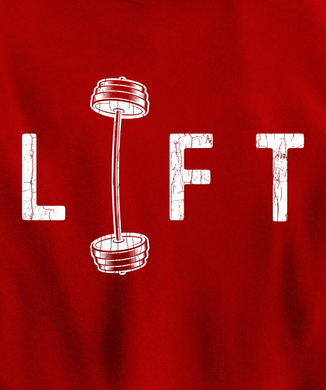 Lift Funny Gym Inspiring Motivational Graphic Pullover Hoodie