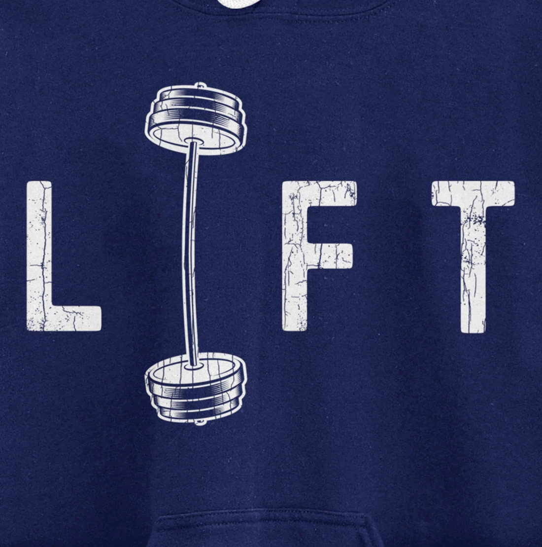 Lift Funny Gym Inspiring Motivational Graphic Pullover Hoodie