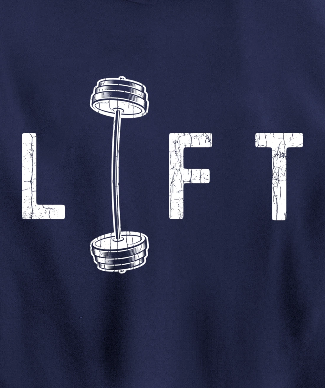 Lift Funny Gym Inspiring Motivational Graphic Pullover Hoodie