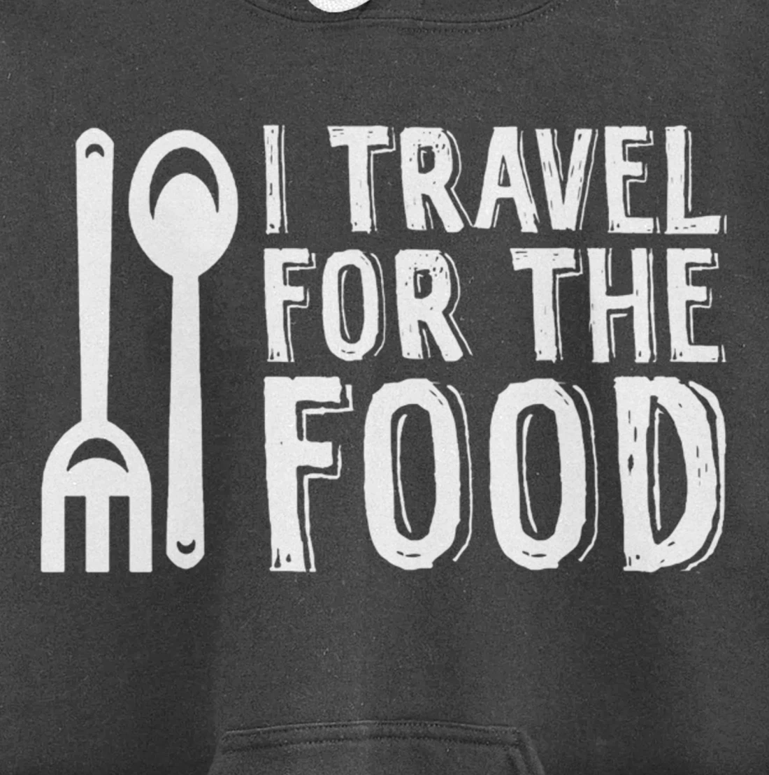Food Explorer Travelling Backpacker For Wanderlust Foodie Pullover Hoodie