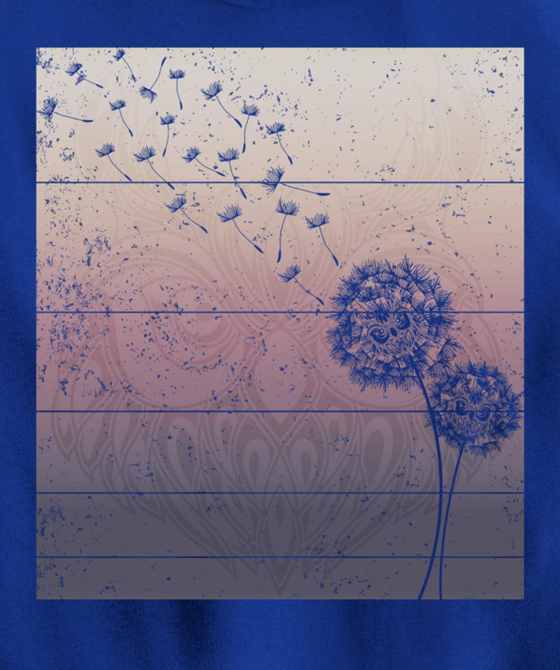 Animal Wise Bird Gift Zoo Keeper Forest Dandelion Owl Pullover Hoodie