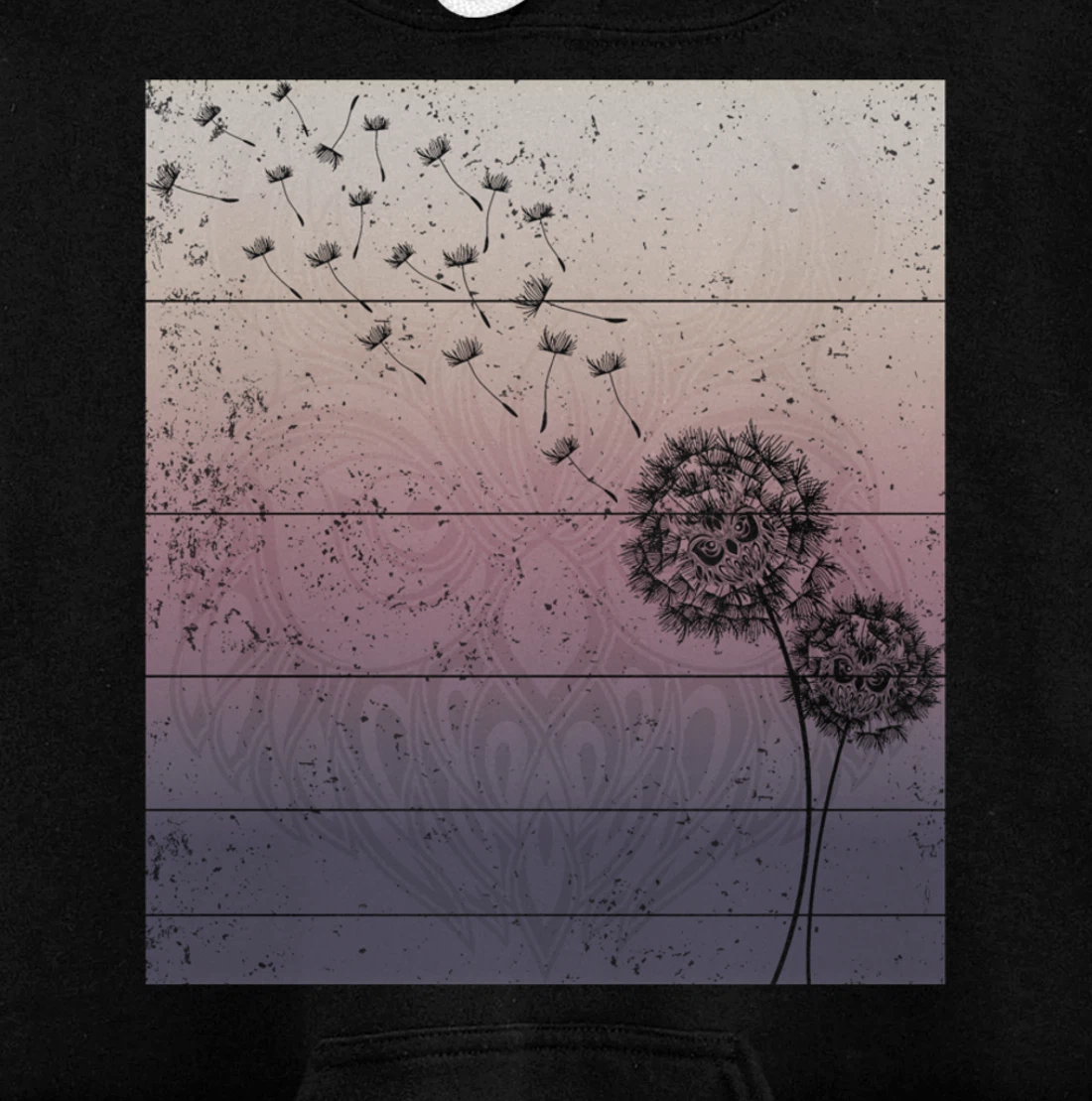 Animal Wise Bird Gift Zoo Keeper Forest Dandelion Owl Pullover Hoodie