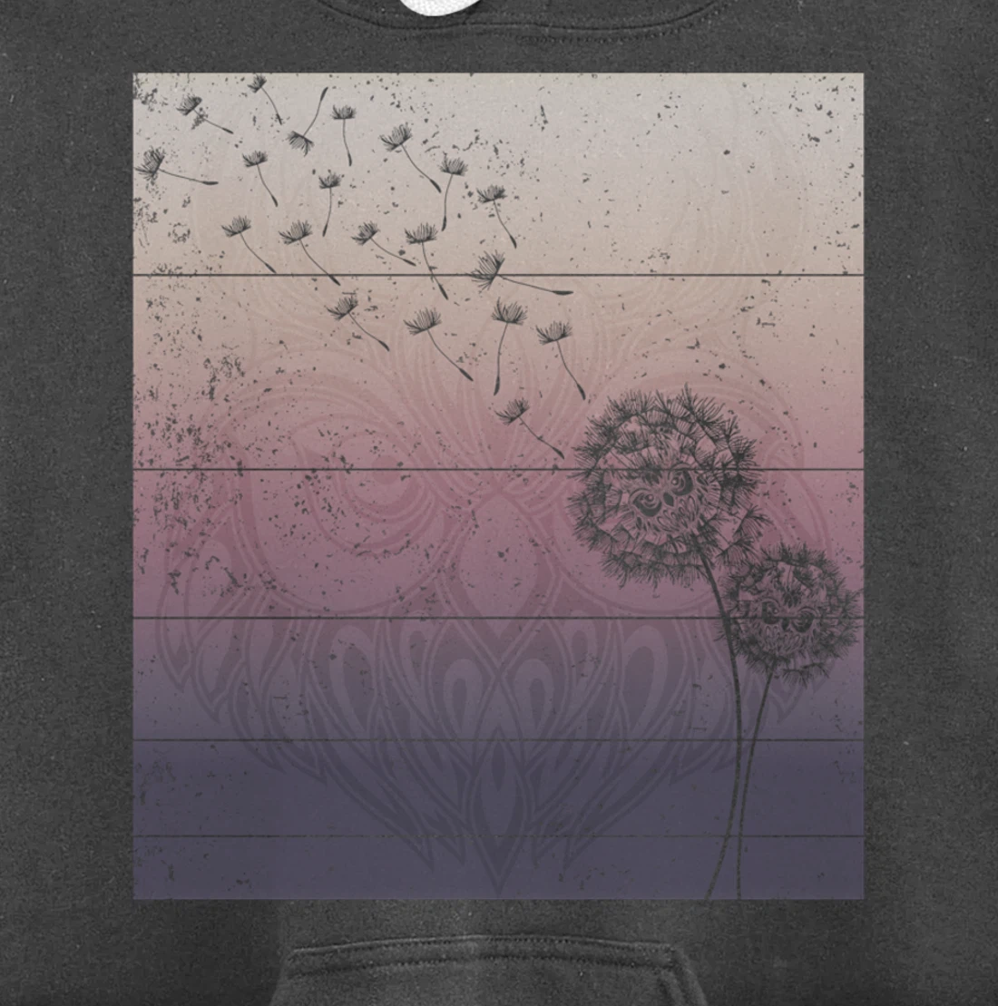 Animal Wise Bird Gift Zoo Keeper Forest Dandelion Owl Pullover Hoodie