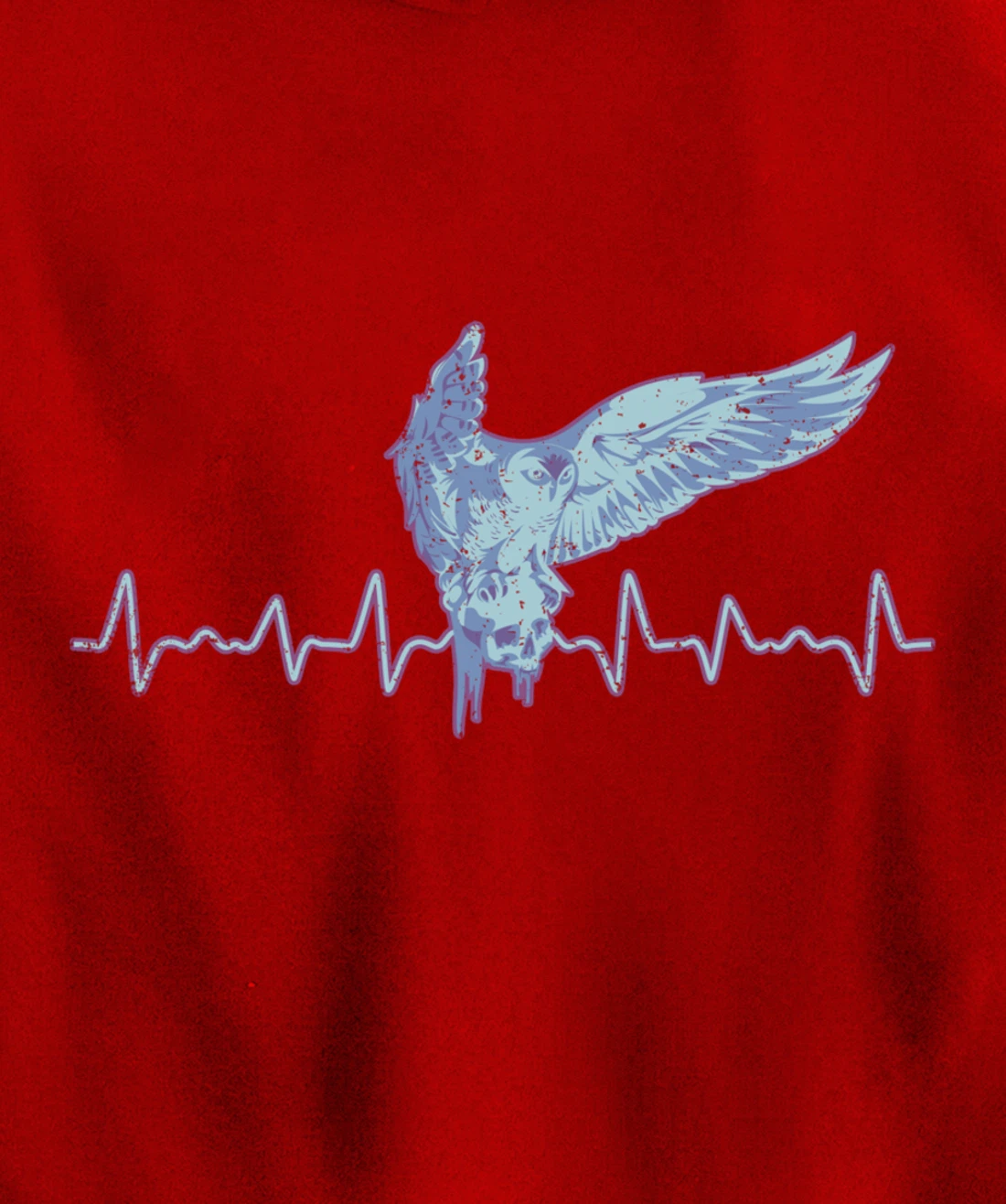 Heartbeat Animal Forest Wise Bird Zoo Keeper Owl Pullover Hoodie