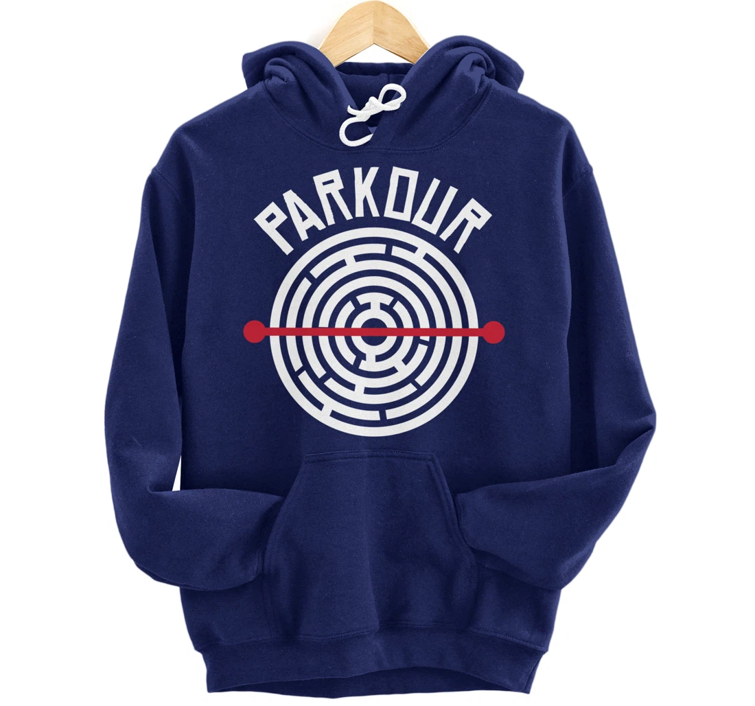 Funny Freerunning Maze Parkour Pullover Hoodie