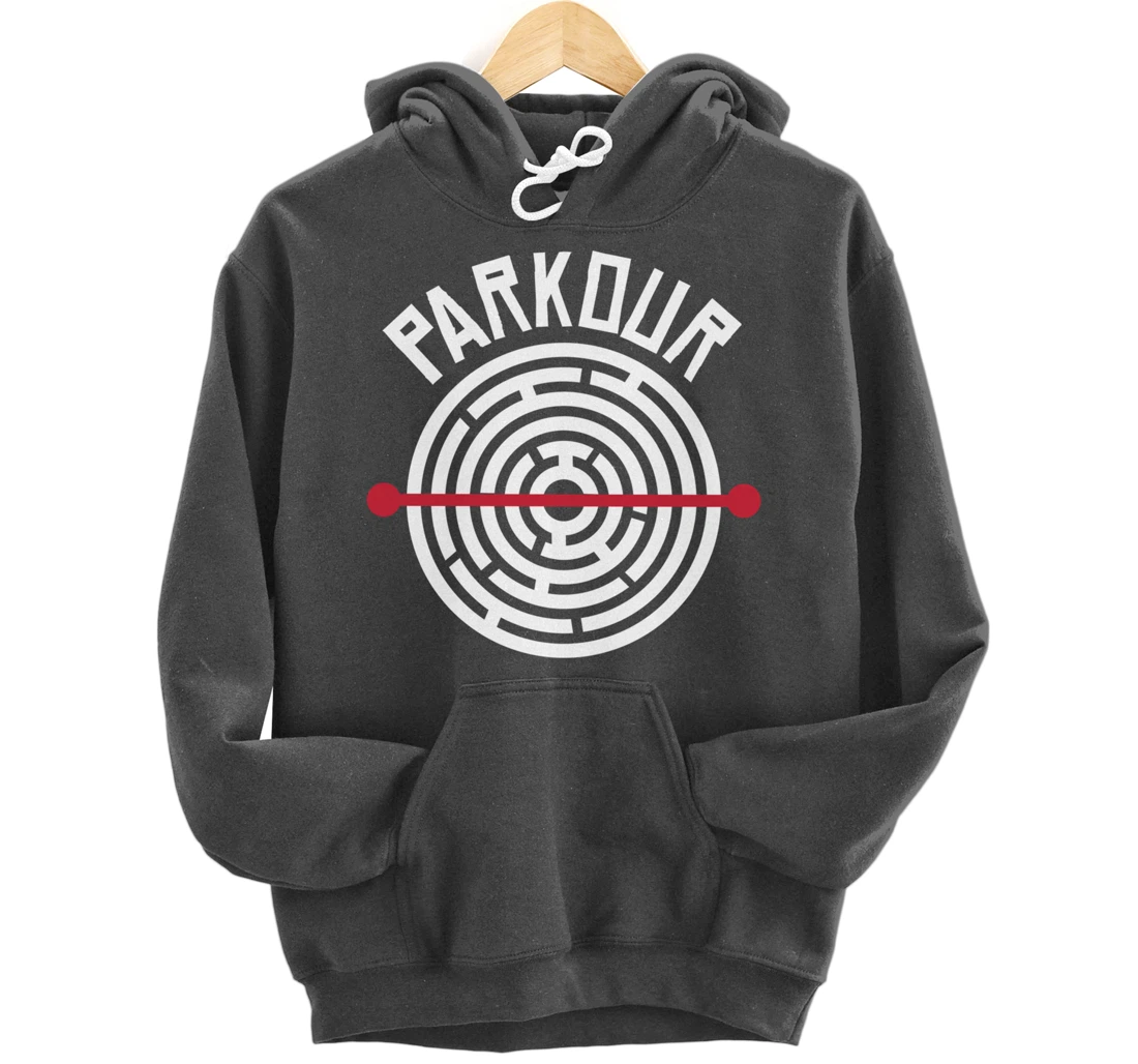 Funny Freerunning Maze Parkour Pullover Hoodie