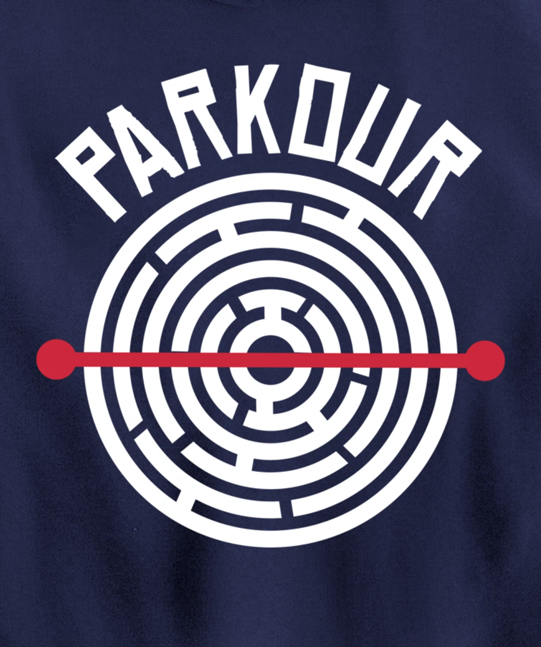 Funny Freerunning Maze Parkour Pullover Hoodie