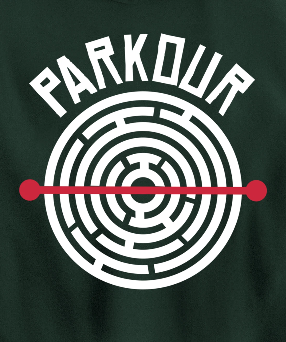 Funny Freerunning Maze Parkour Pullover Hoodie