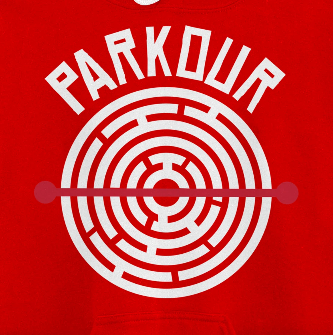 Funny Freerunning Maze Parkour Pullover Hoodie