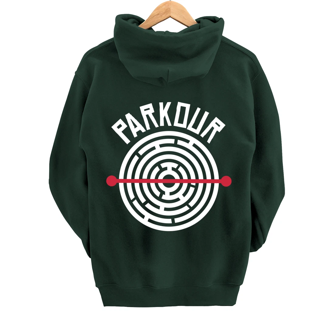 Funny Freerunning Maze Parkour Pullover Hoodie