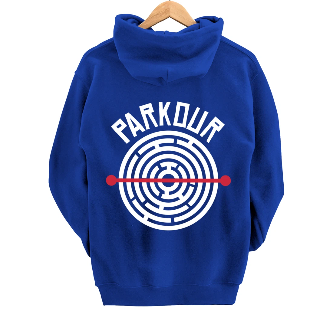 Funny Freerunning Maze Parkour Pullover Hoodie