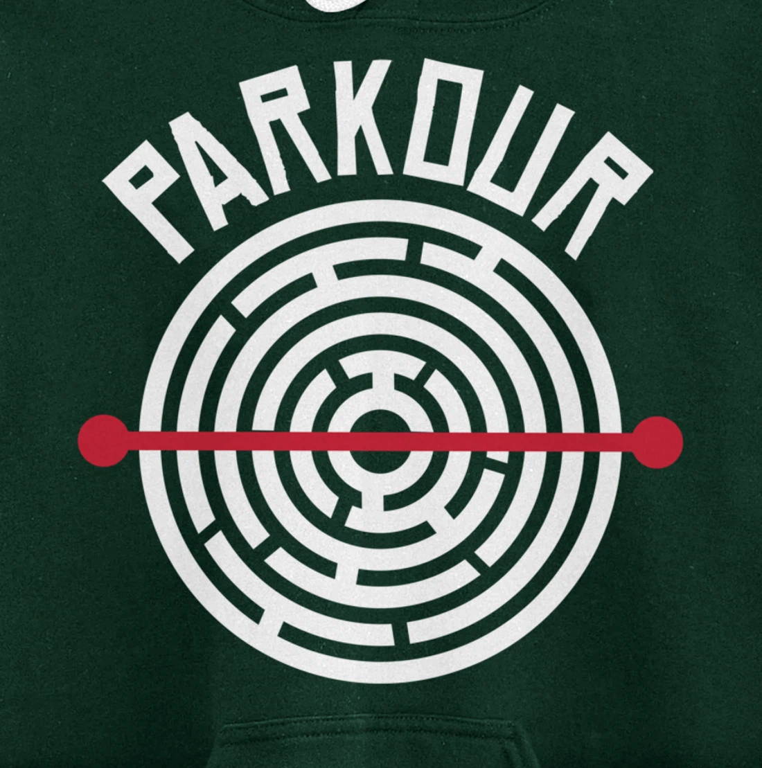 Funny Freerunning Maze Parkour Pullover Hoodie