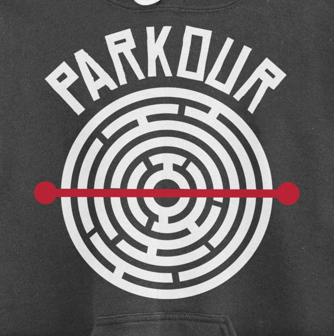Funny Freerunning Maze Parkour Pullover Hoodie