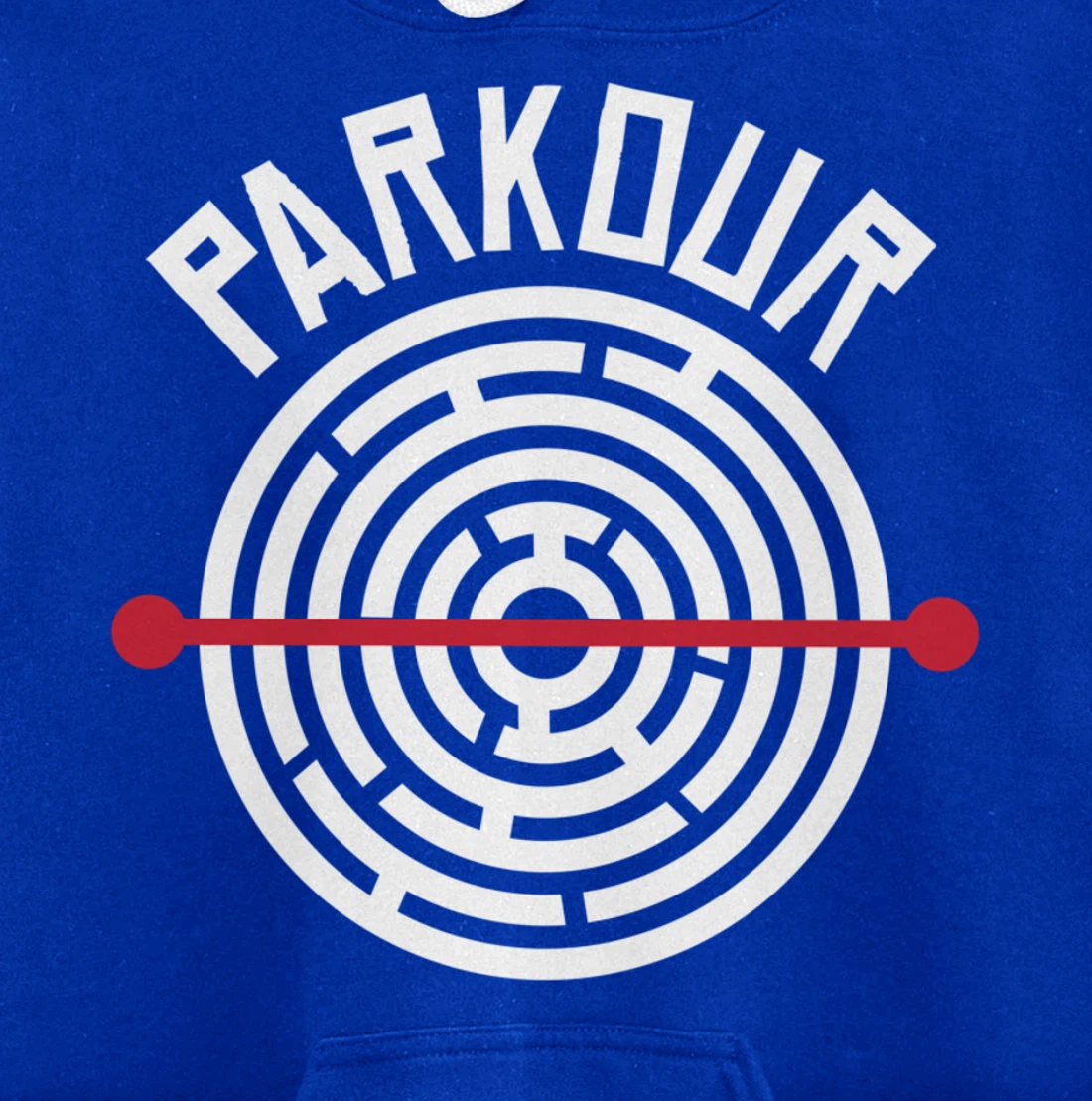 Funny Freerunning Maze Parkour Pullover Hoodie