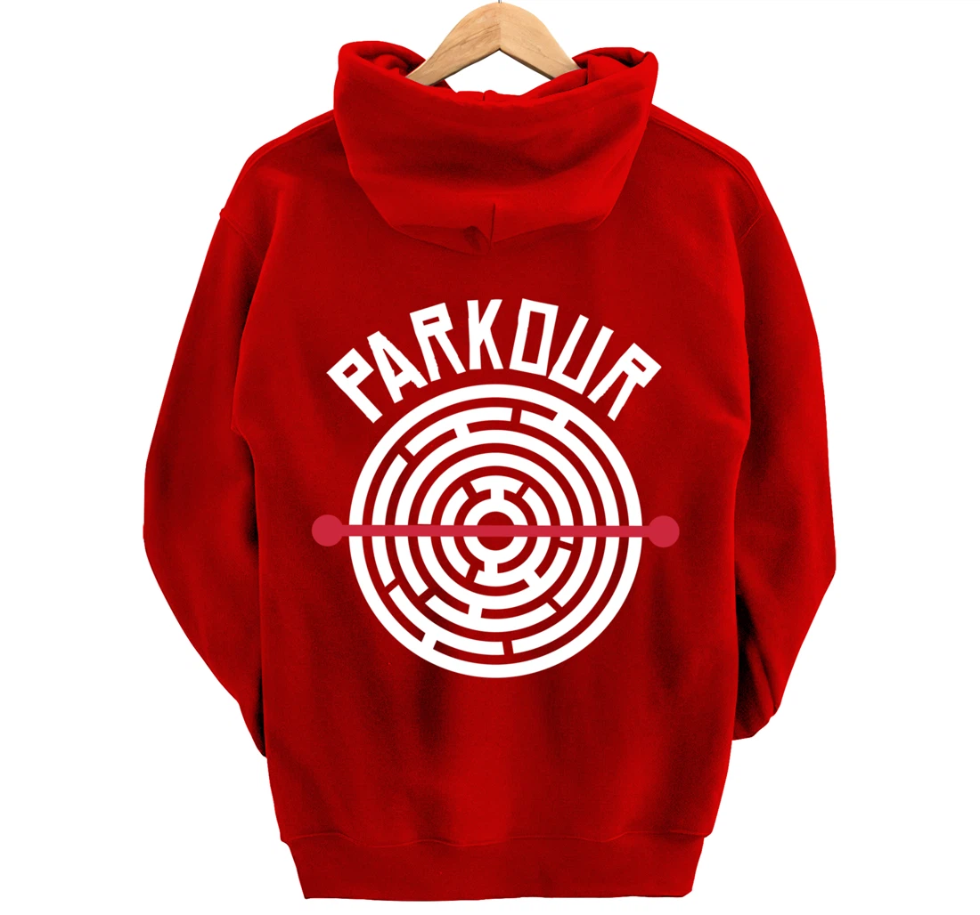 Funny Freerunning Maze Parkour Pullover Hoodie