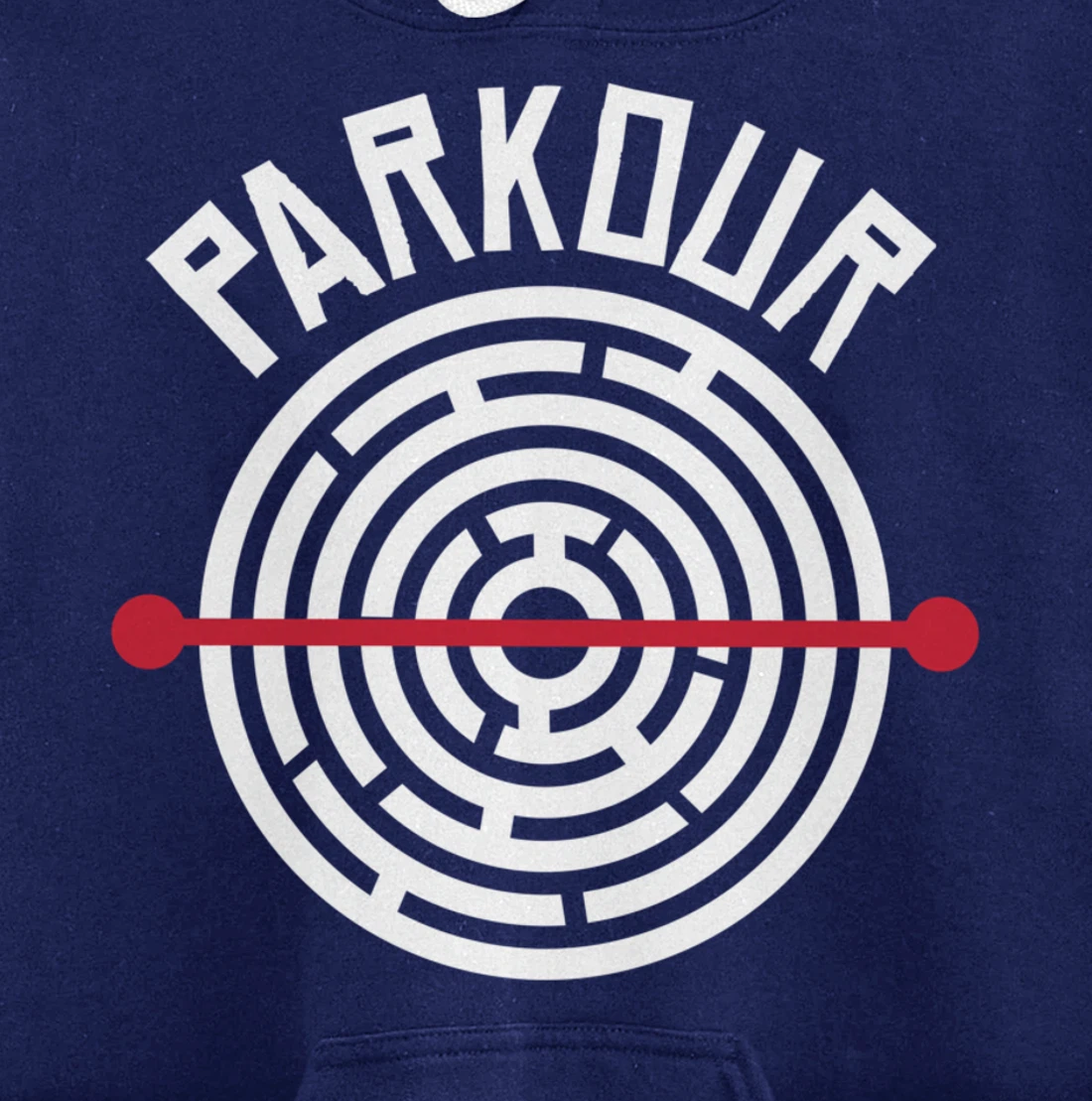 Funny Freerunning Maze Parkour Pullover Hoodie