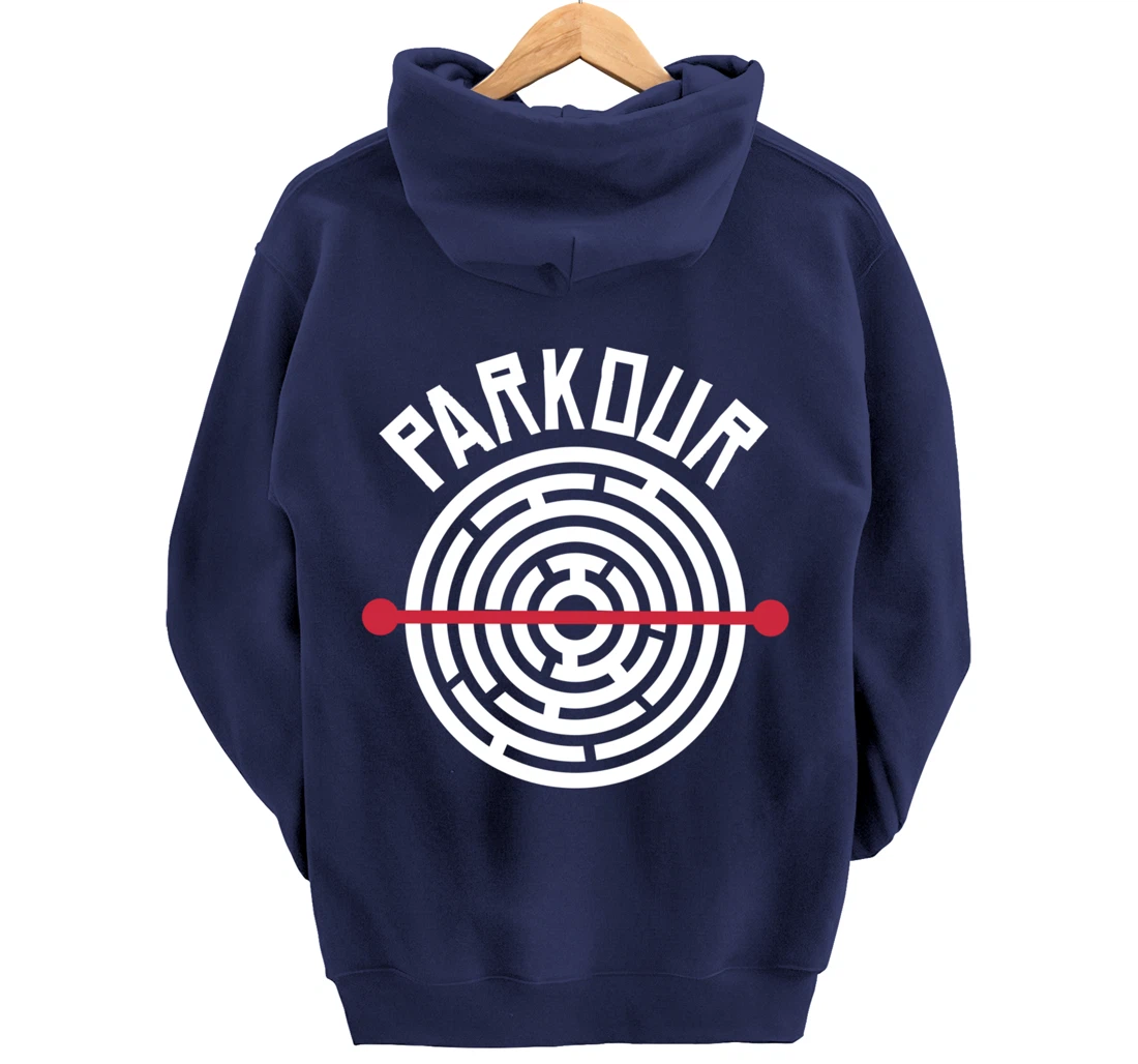 Funny Freerunning Maze Parkour Pullover Hoodie