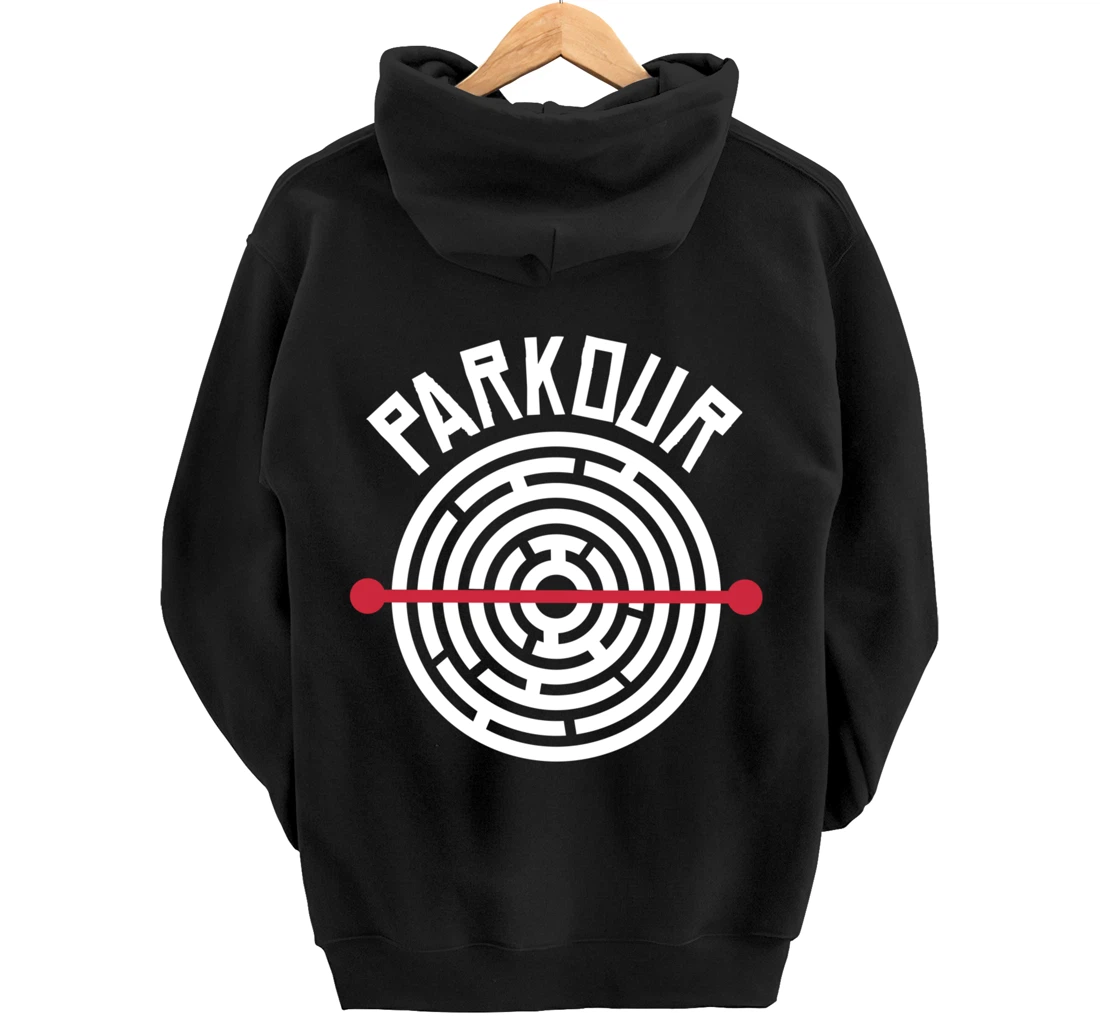 Funny Freerunning Maze Parkour Pullover Hoodie