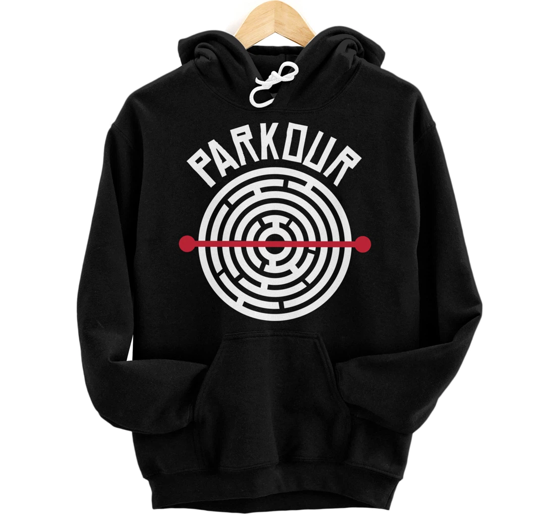 Funny Freerunning Maze Parkour Pullover Hoodie