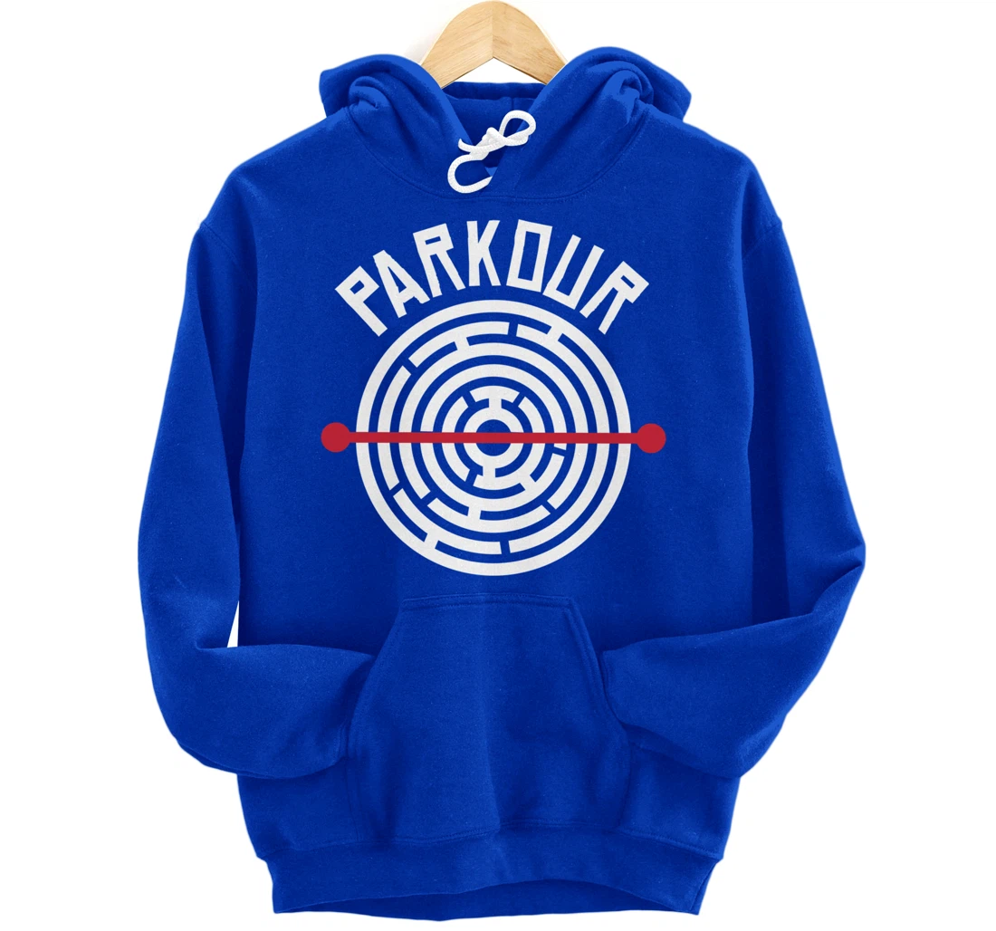 Funny Freerunning Maze Parkour Pullover Hoodie
