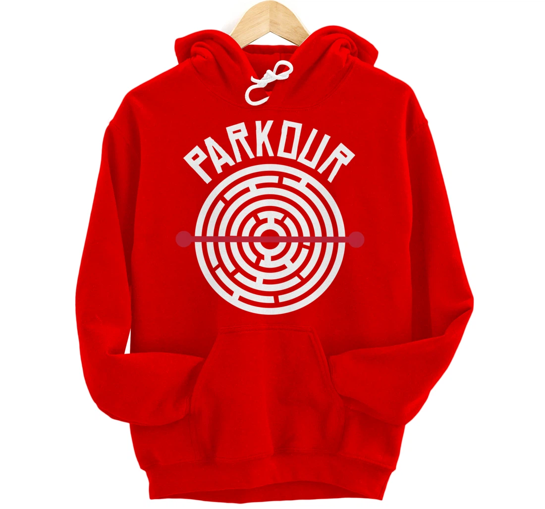Funny Freerunning Maze Parkour Pullover Hoodie