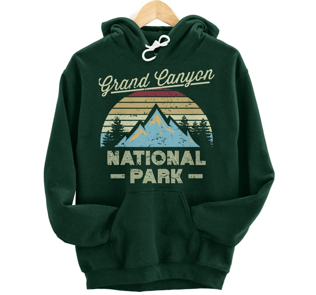 GRAND CANYON NATIONAL PARK Retro Sunset Love Hiking Camping Pullover Hoodie
