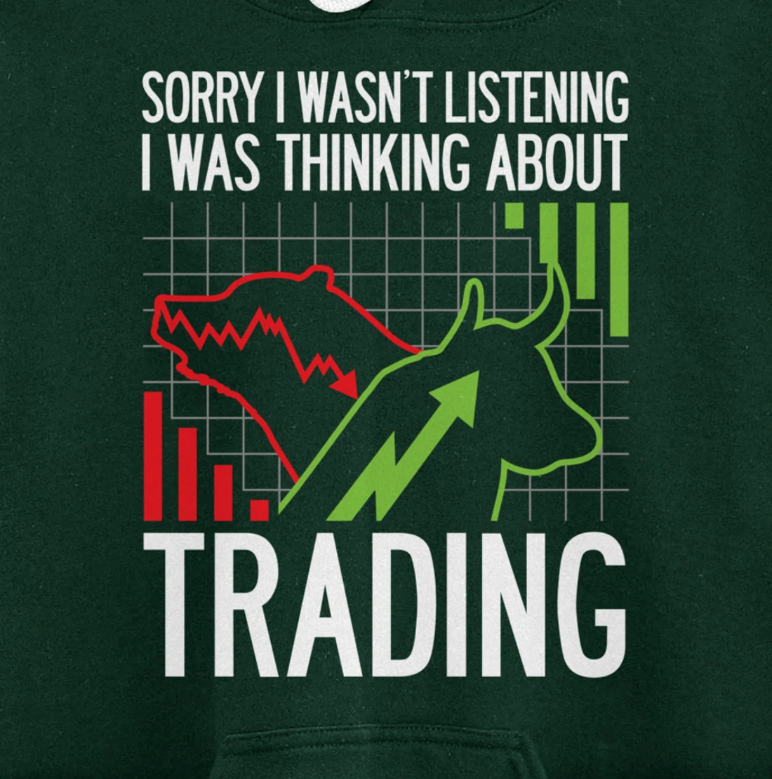 Stock Market Trading Monday Trader Options Crypto Bullish Pullover Hoodie