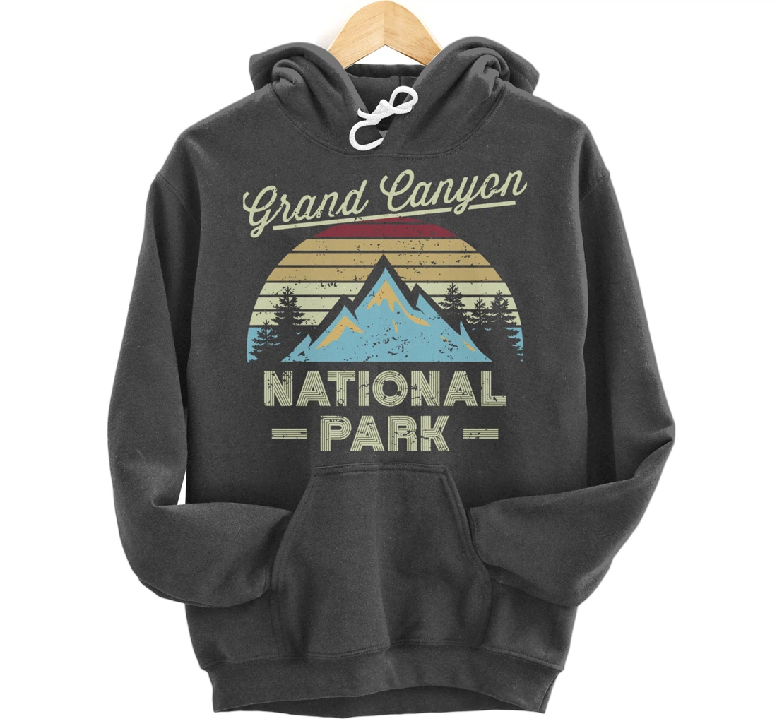 GRAND CANYON NATIONAL PARK Retro Sunset Love Hiking Camping Pullover Hoodie