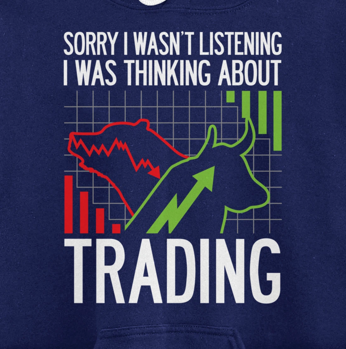 Stock Market Trading Monday Trader Options Crypto Bullish Pullover Hoodie