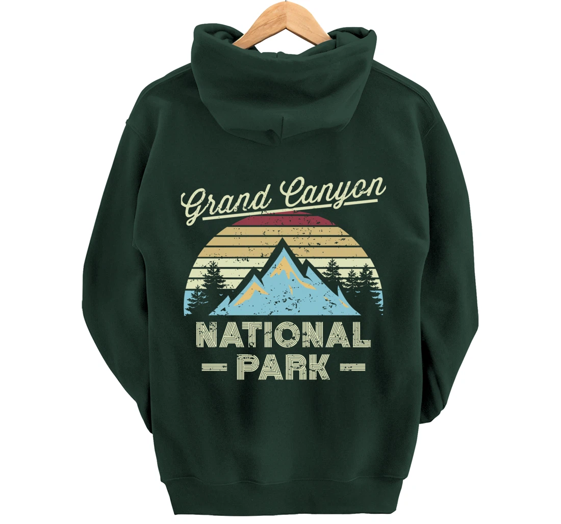 GRAND CANYON NATIONAL PARK Retro Sunset Love Hiking Camping Pullover Hoodie