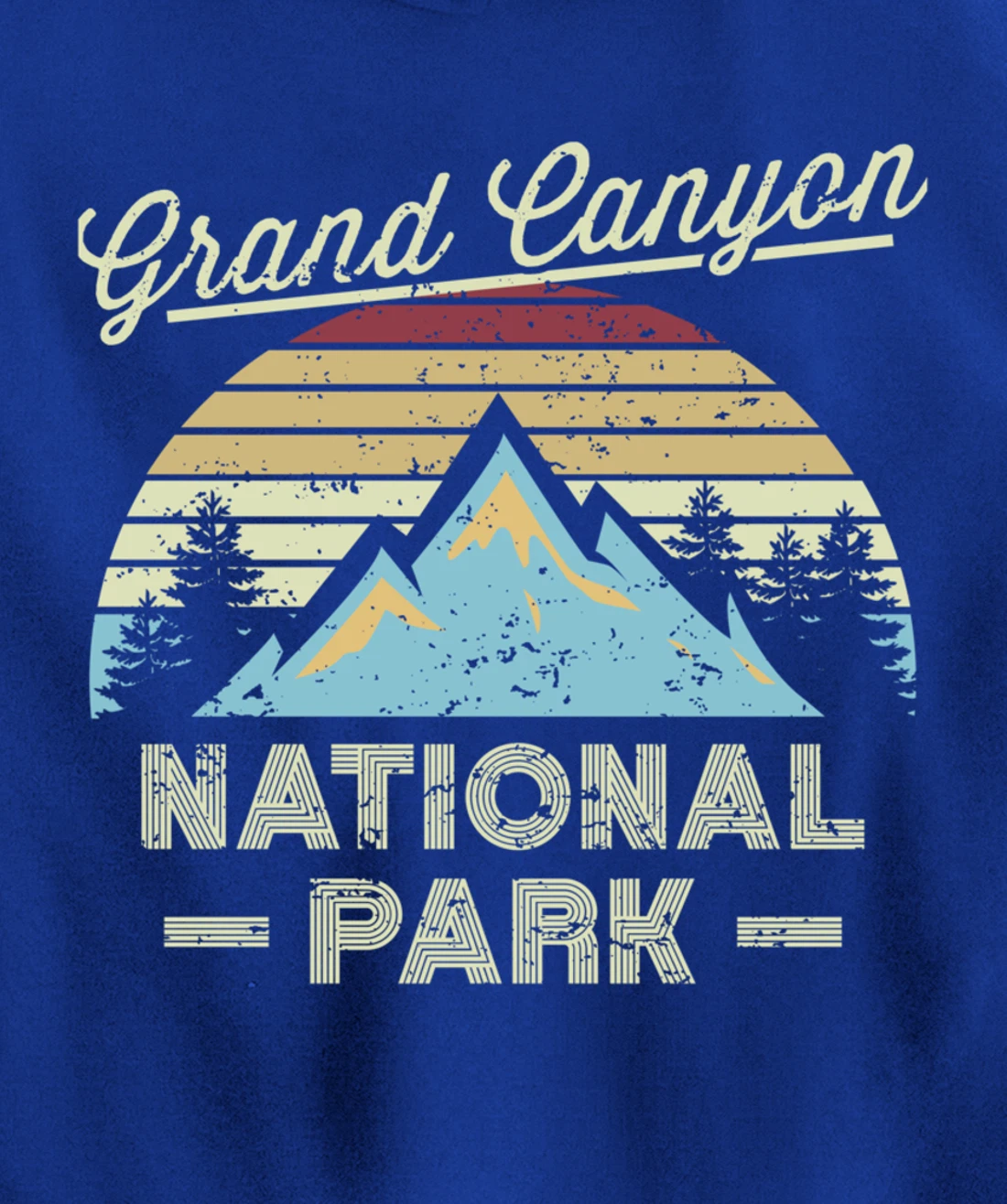 GRAND CANYON NATIONAL PARK Retro Sunset Love Hiking Camping Pullover Hoodie