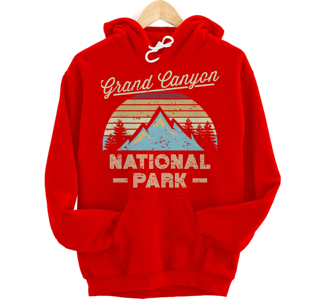 GRAND CANYON NATIONAL PARK Retro Sunset Love Hiking Camping Pullover Hoodie