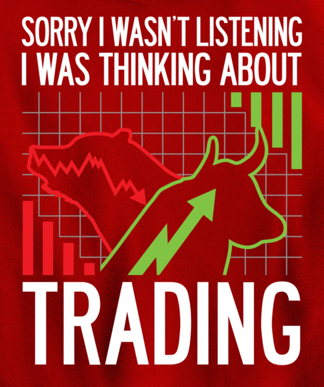 Stock Market Trading Monday Trader Options Crypto Bullish Pullover Hoodie