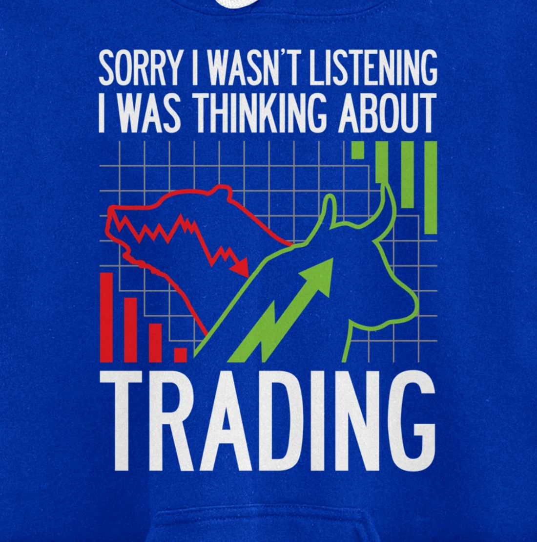 Stock Market Trading Monday Trader Options Crypto Bullish Pullover Hoodie