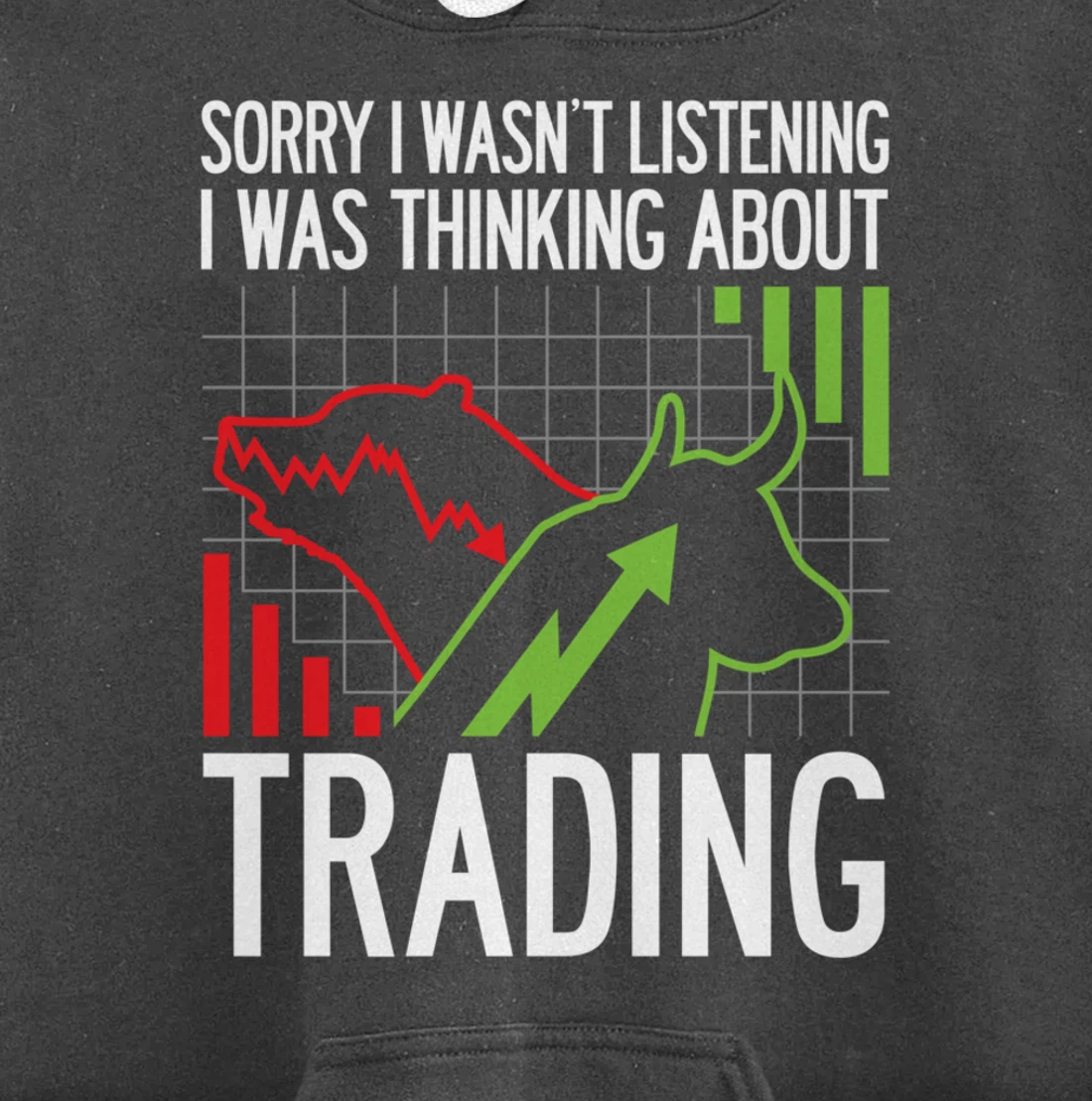 Stock Market Trading Monday Trader Options Crypto Bullish Pullover Hoodie