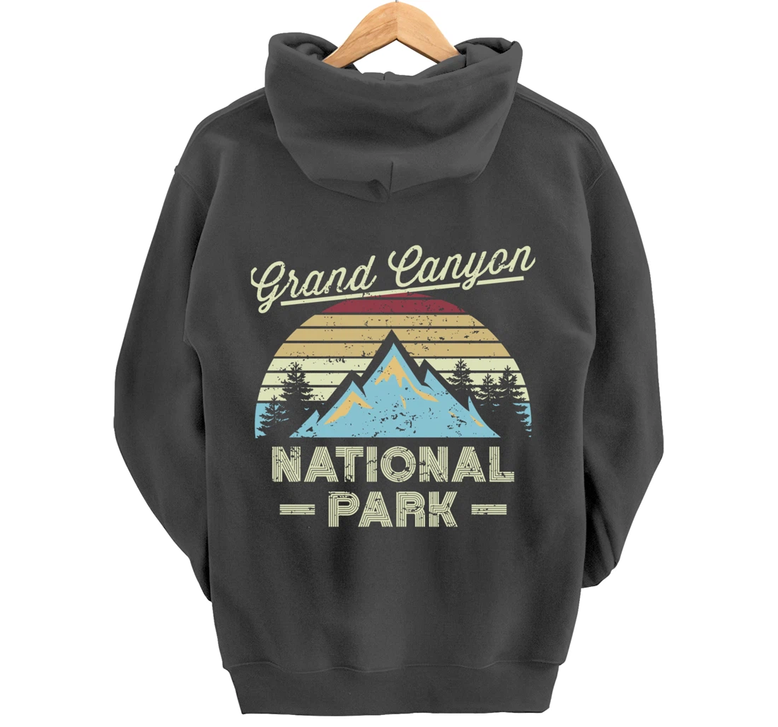 GRAND CANYON NATIONAL PARK Retro Sunset Love Hiking Camping Pullover Hoodie