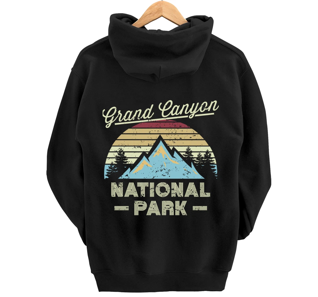 GRAND CANYON NATIONAL PARK Retro Sunset Love Hiking Camping Pullover Hoodie